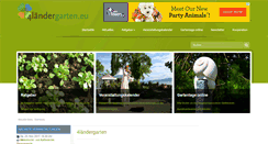 Desktop Screenshot of 4laendergarten.eu